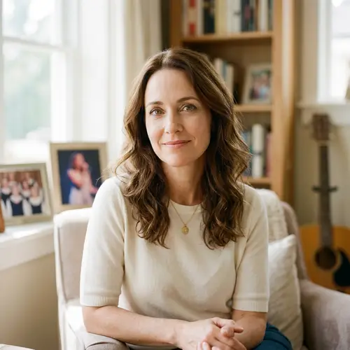 Captivating Portrait of Former Child Actress & Lead Vocalist