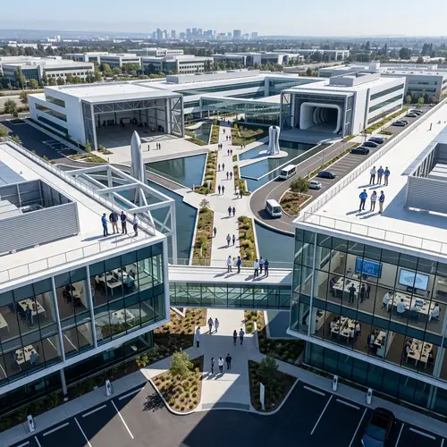 Innovative Aerospace Company Headquarters | Modern Architecture