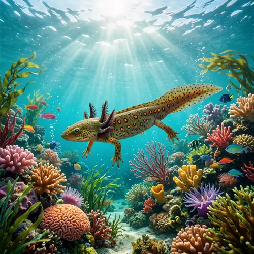 Under the Sea: A Newt's Vibrant Journey