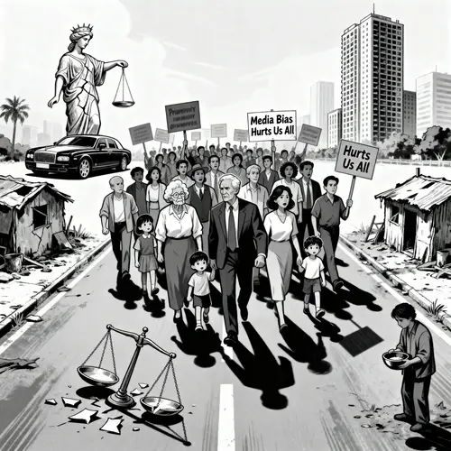 Impact of Mass Media: An Editorial Cartoon