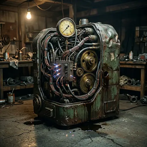 The Struggle of a Futuristic Machine