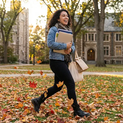 Energetic College Student on a Mission