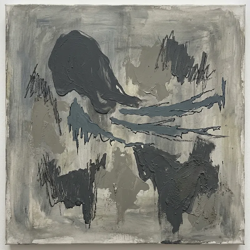 Non-Motivated Abstract Art | Shades of Grey Interpretation