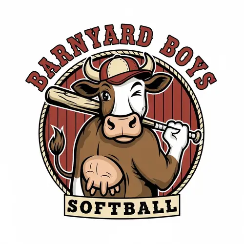 Barnyard Boys Softball Jersey Logo
