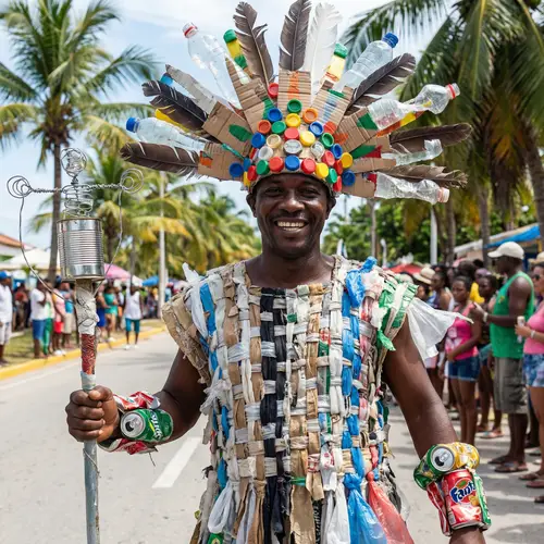 Recycled Male Bahamas Costume Ideas