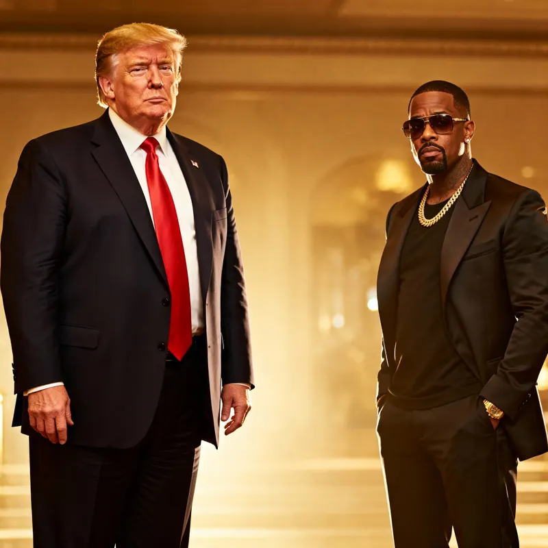 Donald Trump and P Diddy: A Wealthy Encounter