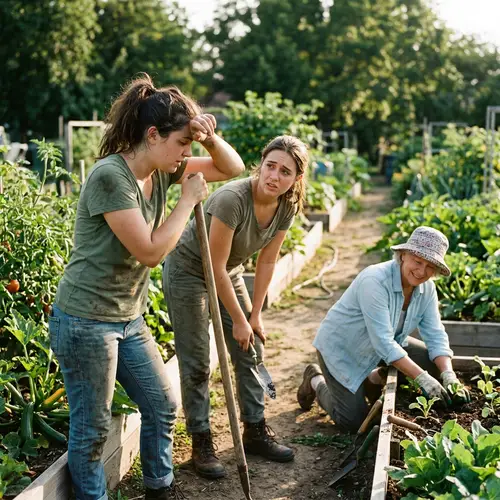 Gardening Struggles: Young vs. Experienced