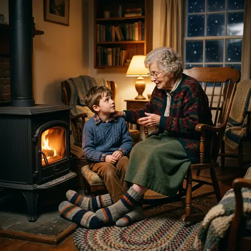 Warm Winter Nights By the Stove with Aunt Verna