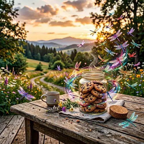 Sparkling Dragonflies and Freshly Baked Cookies | Woman's Soul