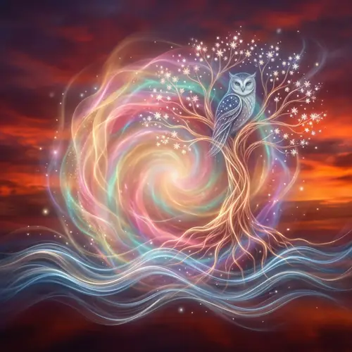 Symbolic Representation of Feminine Strength and Wisdom