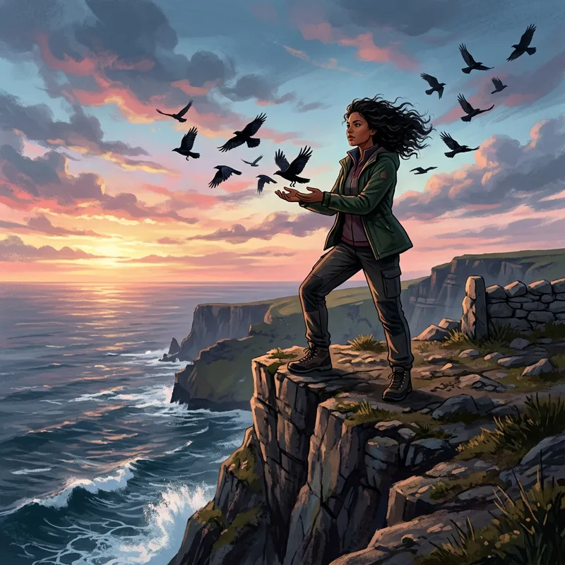 Fearless Woman Embracing Freedom and Learning to Live