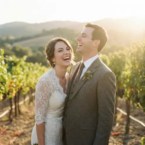 Stunning Golden Hour Wedding Photography