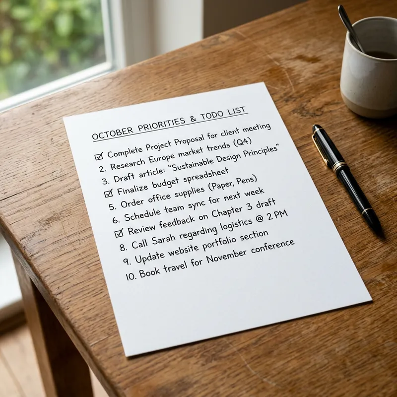 Elegant Paper List: A Focused Workspace Elegant Paper List: A Focused Workspace