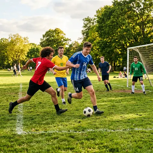 People Playing Football: Exciting Moments on the Field