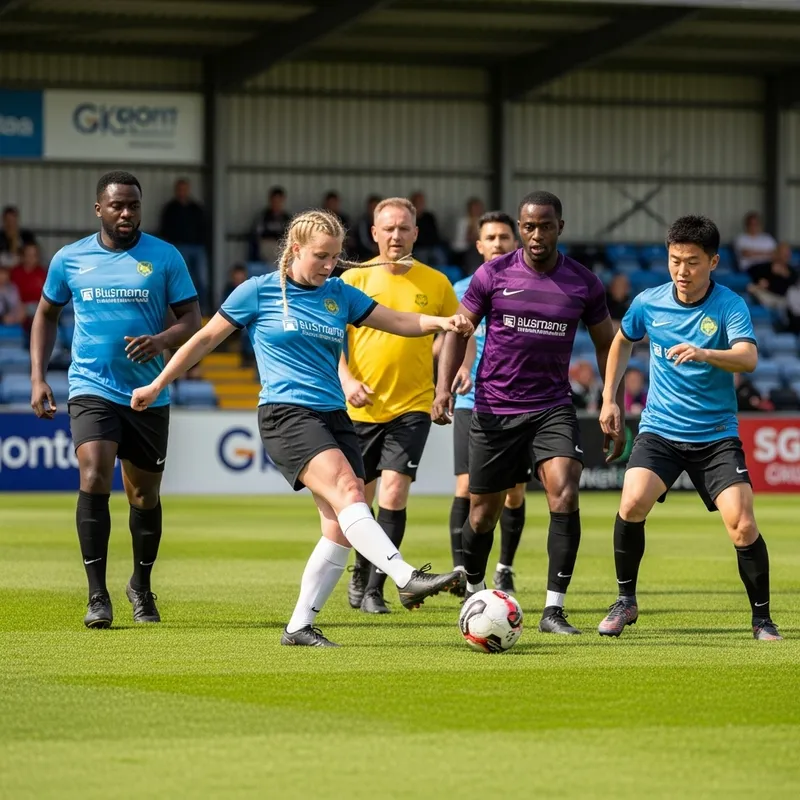 People Playing Football: Exciting Moments on the Field