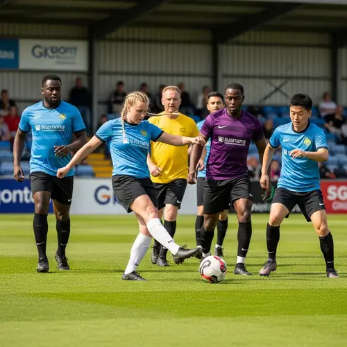 People Playing Football: Exciting Moments on the Field