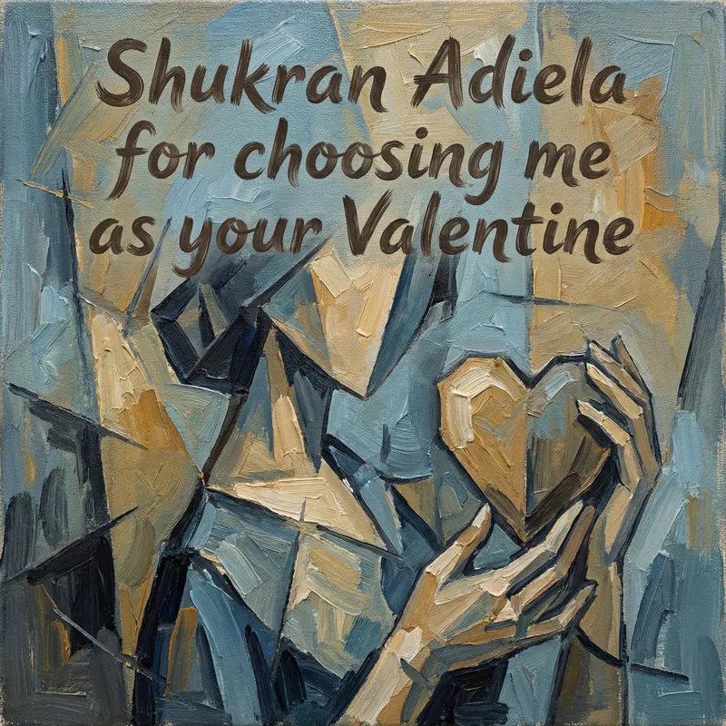 Shukran Adiela: Picasso Valentine Art