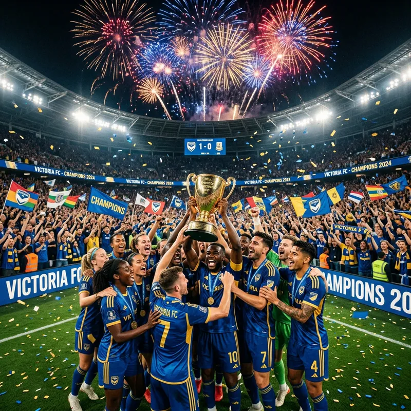 Champions League Winners Celebrate Exciting Victory