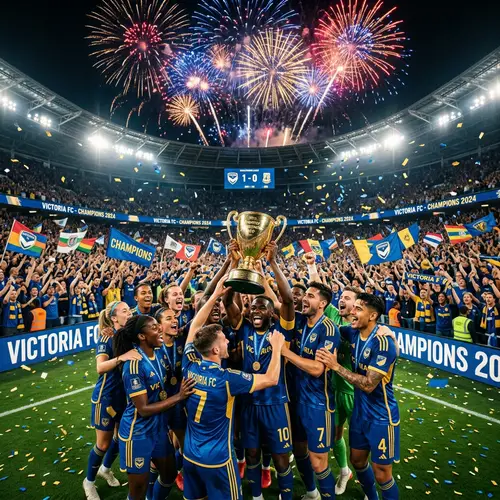 Champions League Winners Celebrate Exciting Victory