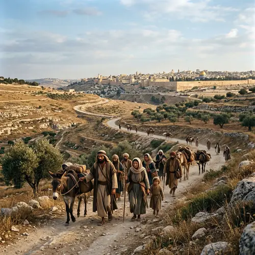The Journey Before Jerusalem: A Visual Story