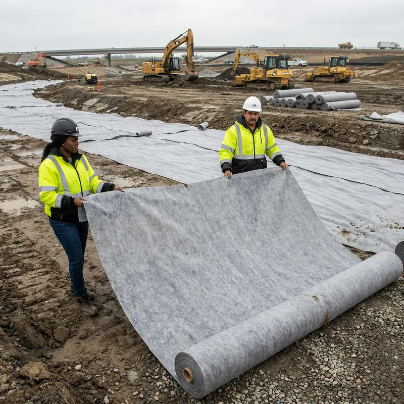 Geotexile in Construction | Soil Erosion Prevention Geotexile in Construction | Soil Erosion Prevention