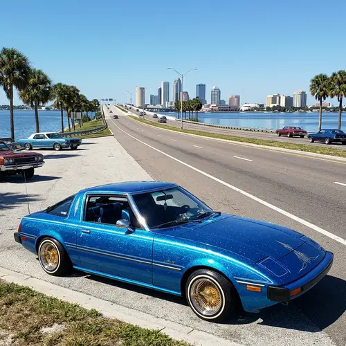 1978 Low Rider RX7 at Courtney Campbell Causeway