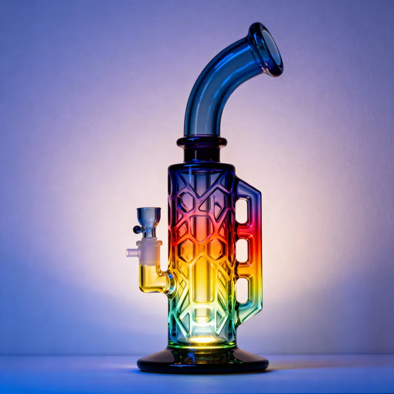 Colorful Innovative Glass Bong - Unique Designs