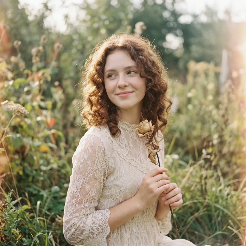 Vintage Fairytale Portrait Photography | Nostalgic Innocence Filmed