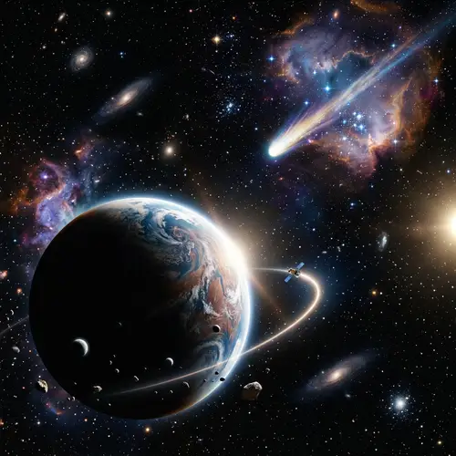 Stunning Night in Space Imagery