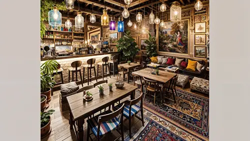 Charming Bohemian Restaurant Interior Design Ideas