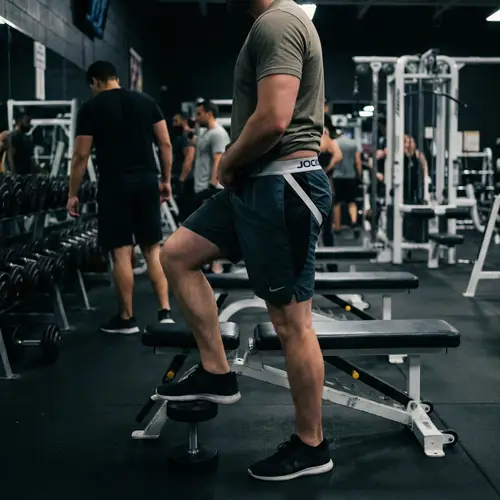 Photo Realistic Gym Image: Man in Jockstrap