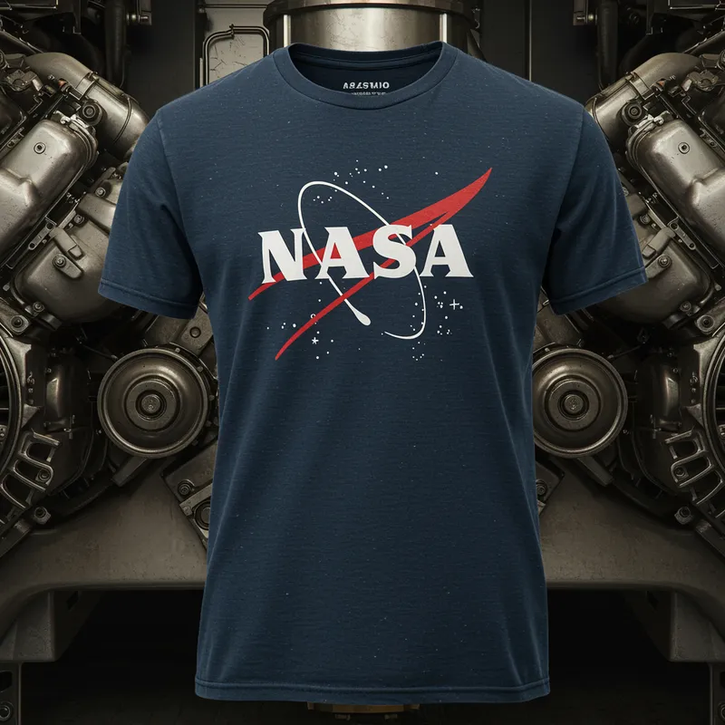 NASA Logo Diesel Engine Shirt