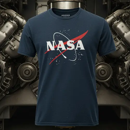 NASA Logo Diesel Engine Shirt