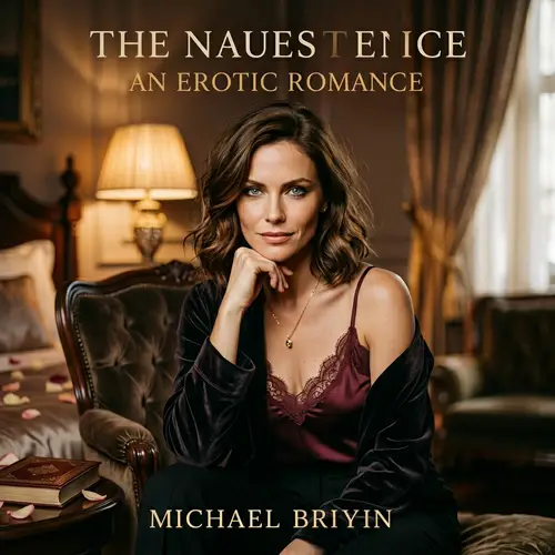 Sexy Brown-Haired Woman for Erotic Novel Cover
