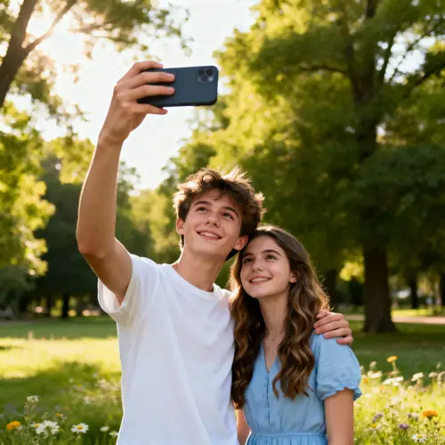 18-Year-Old Boy Taking Selfies | Fun Moments