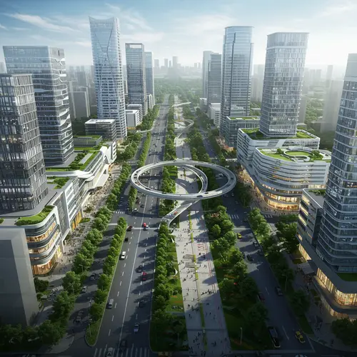 Explore the Tech Avenue: Modern Architectural Marvels