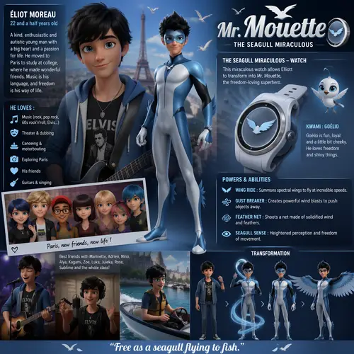 Discover Miraculous Mr. Mouette in Paris