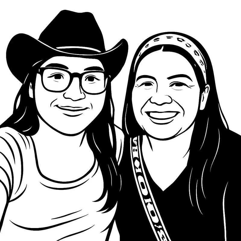 Smiling Person on the Right