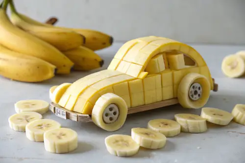 Banana Car: A Creative Fruit Art Piece