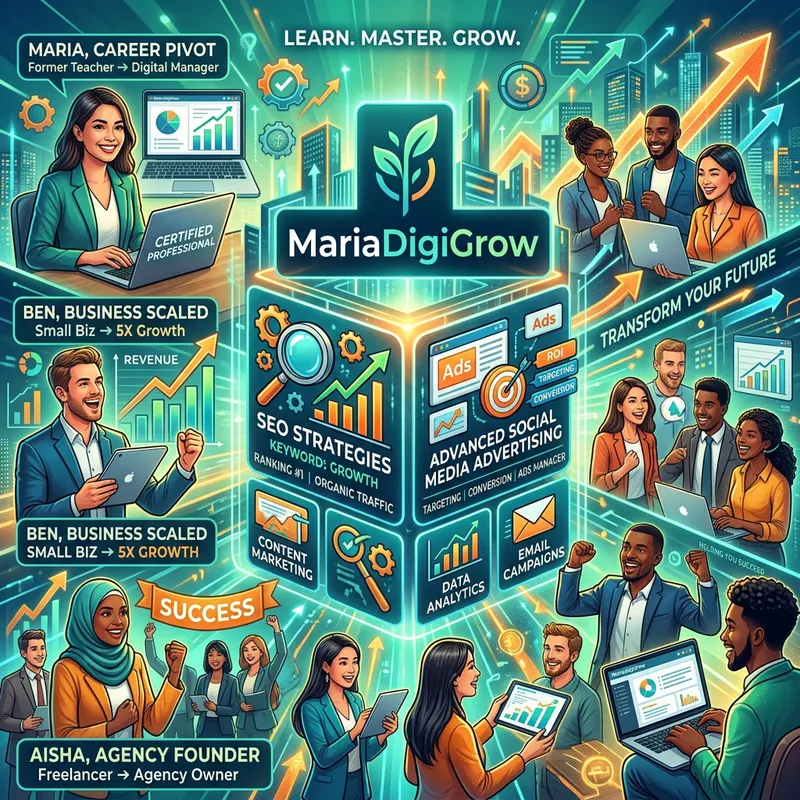 Join MariaDigiGrow for Expert Digital Marketing Courses! Join MariaDigiGrow for Expert Digital Marketing Courses!