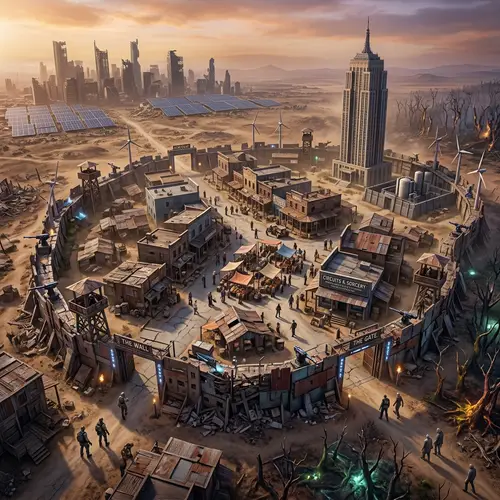 Dust Creek: Dystopian Wild West Frontier Town