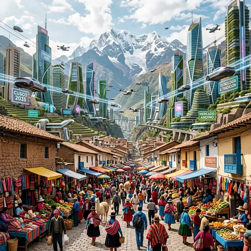Peru 2035: Futuristic Cities Among Andean Peaks