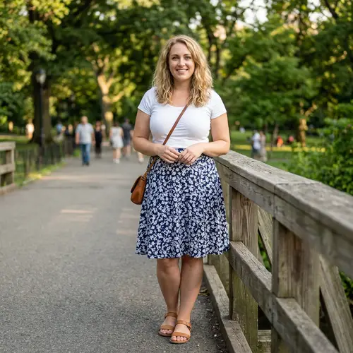 Stunning 28-Year-Old Blonde with Green Eyes