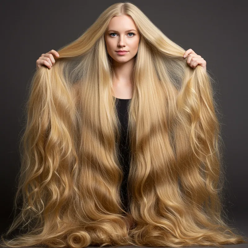 World's Longest Blonde Hair: Beautiful Tresses