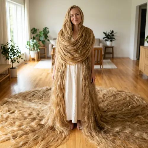 World's Longest Blonde Hair: Beautiful Tresses