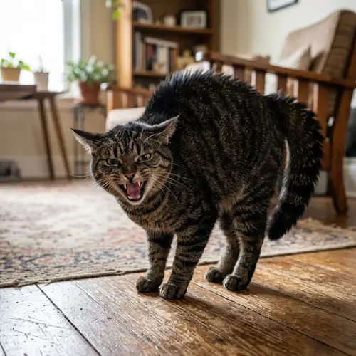 Angry Cat: Understanding Nervous Behavior