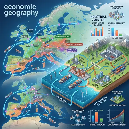 Detailed Economic Geography Visualization