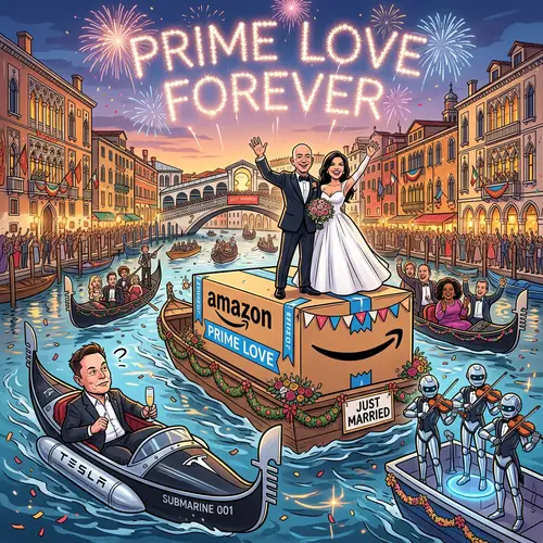 Venice Wedding Parade: Love on the Grand Canal