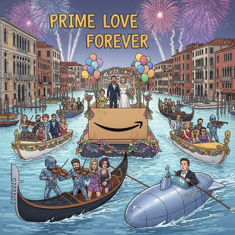Venice Wedding Parade: Love on the Grand Canal
