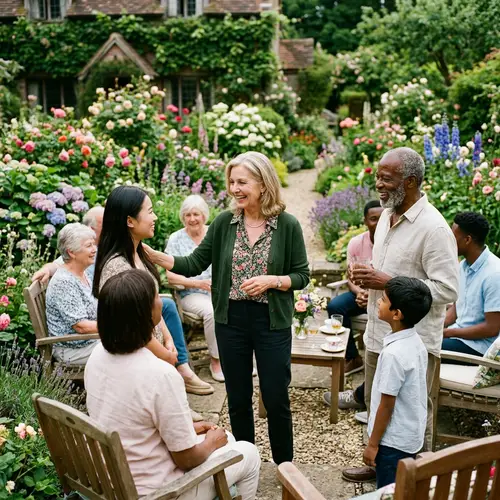 Charming Garden Gatherings with a Gracious Woman